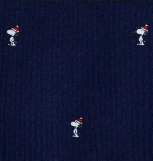 PEANUTS™  Snoopy Santa Striped Cuff Sweatshirt
