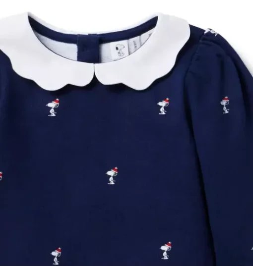 PEANUTS™  Snoopy Santa Collar Sweatshirt