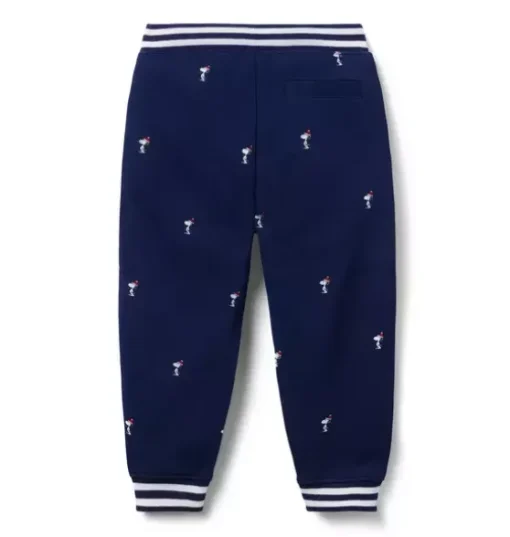 PEANUTS™ Snoopy Santa Striped Cuff Jogger