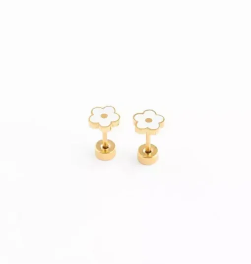Petite Flower Stud Earrings