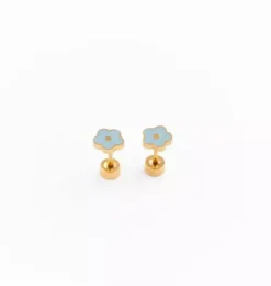 Petite Flower Stud Earrings