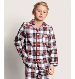 Petite Plume Balmoral Tartan Pajama Set