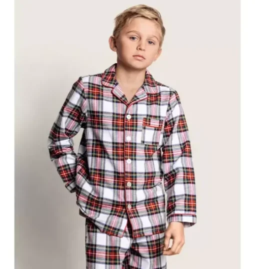 Petite Plume Balmoral Tartan Pajama Set