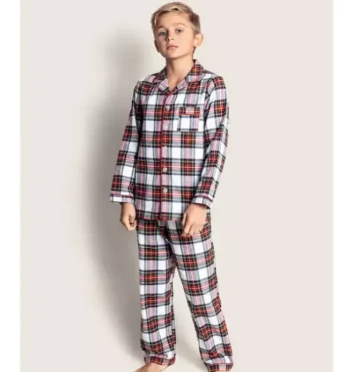 Petite Plume Balmoral Tartan Pajama Set