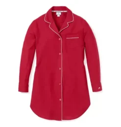 Petite Plume Women's Flannel Nightshirt