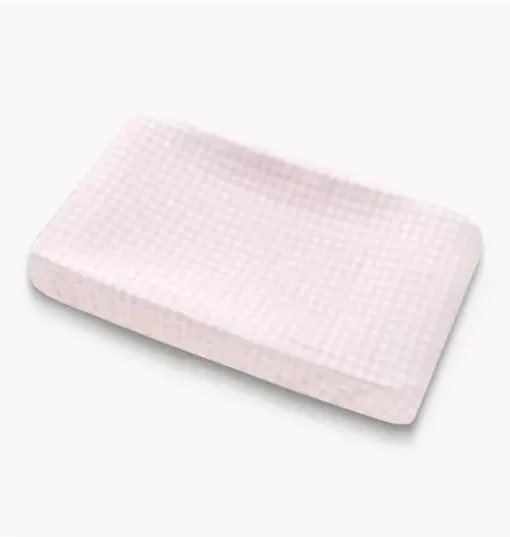Picnic Gingham Changing Pad Cover - Pink