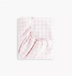 Picnic Gingham Changing Pad Cover - Pink