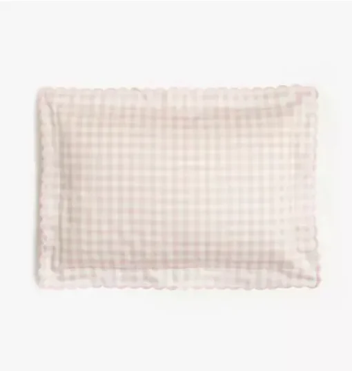 Picnic Gingham Toddler Pillow Set - Pink