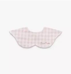 Picnic Gingham Winglet Bib - Pink