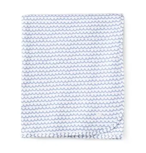 Pima Baby Blanket in La Mer