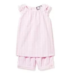 Pink Gingham Amelie Short Set