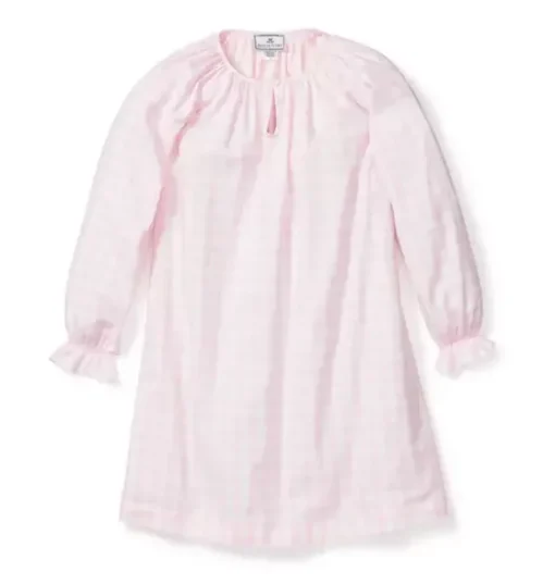 Pink Gingham Delphine Nightgown