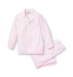 Pink Gingham Pajama Set