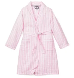 Pink Gingham Robe