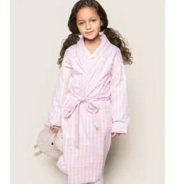 Pink Gingham Robe