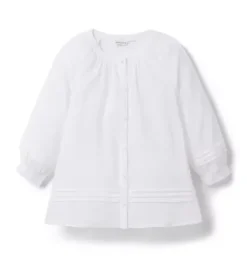 Pintuck Swim Cover-Up