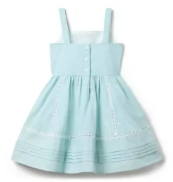 Pintuck Trim Dress