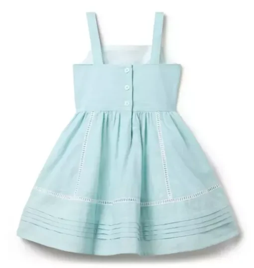 Pintuck Trim Dress
