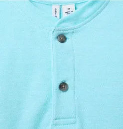 Pique Henley Tee