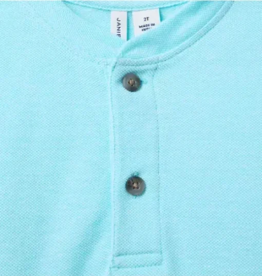 Pique Henley Tee