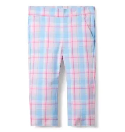 Plaid Canvas Pant