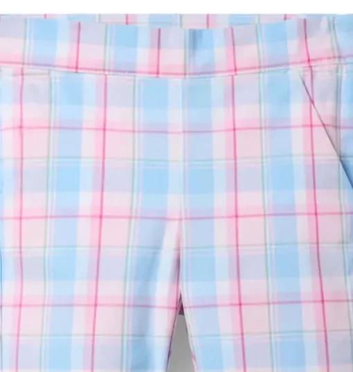 Plaid Canvas Pant