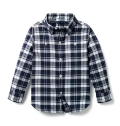 Plaid Flannel Shirt