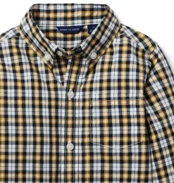 Plaid Poplin Shirt