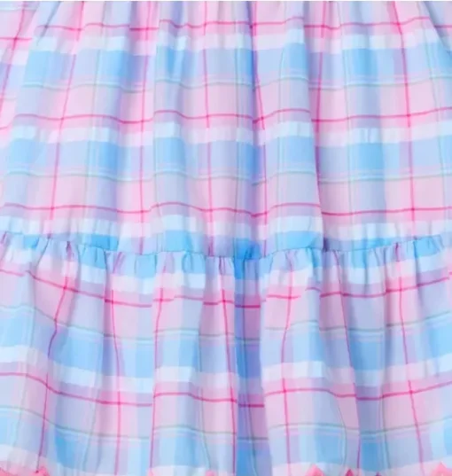 Plaid Ruffle Dress