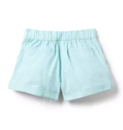 Pleated Cuffed Short