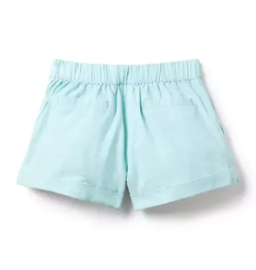 Pleated Cuffed Short