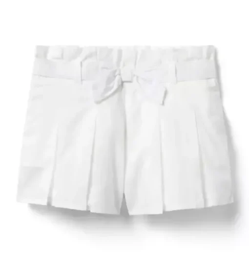 Pleated Paperbag Waist Short