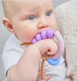 Plum Arch Ring Teether