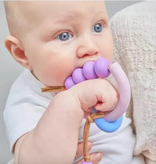 Plum Arch Ring Teether