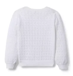 Pointelle Cardigan