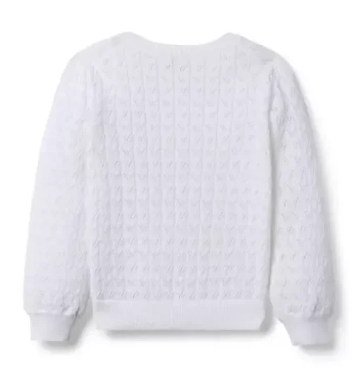 Pointelle Cardigan