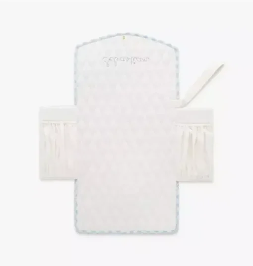 Portable Changing Pad - Blue Gingham