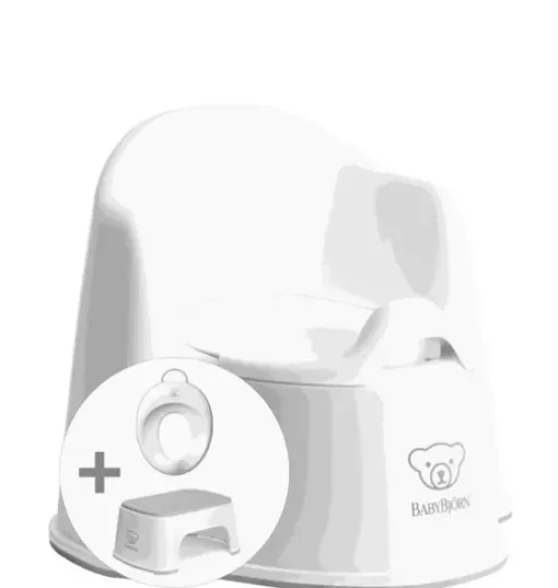 Potty Training Bundle, White/Grey
