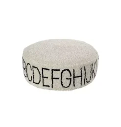 Pouf ABC Natural - Black