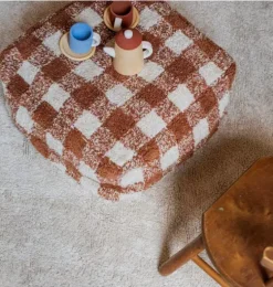 Pouf Vichy Toffee