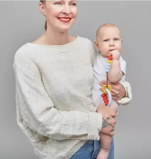Primary Arch Ring Teether + Clip Set
