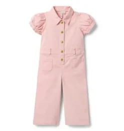 Puff Sleeve Jumpsuit