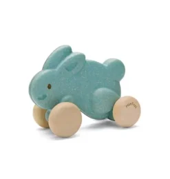 PUSH ALONG BUNNY-LIGHT BLUE