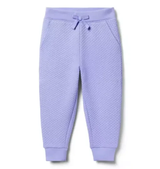 Quilted Jacquard Jogger