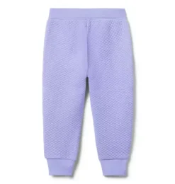 Quilted Jacquard Jogger