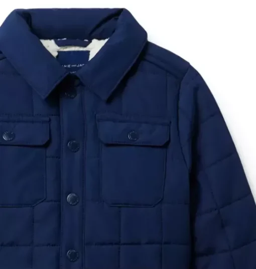 Quilted Sherpa Lined Jacket