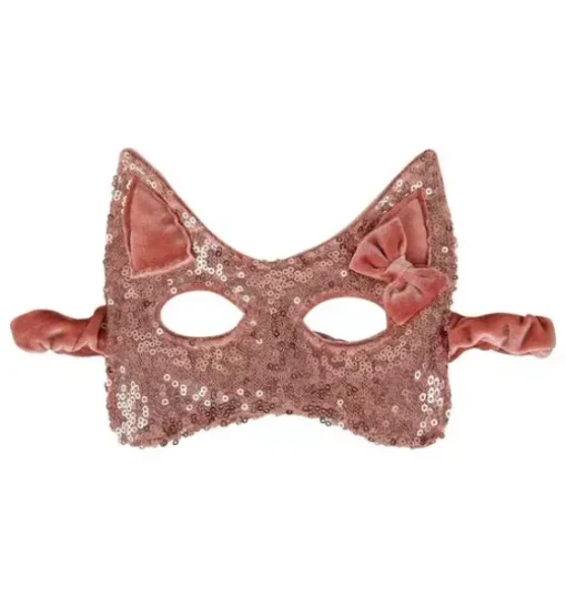 "Pink sequins" Cat Mask