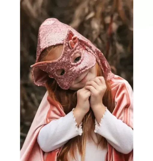 "Pink sequins" Cat Mask