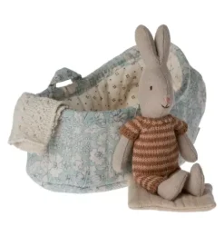 Rabbit in Carry Cot, Micro - Maroon
