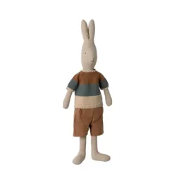 Rabbit, Size 4 - Knitted Shirt and Shorts